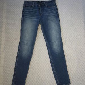 High Rise Super Skinny Vintage Stretch Jeans